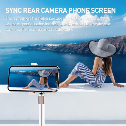 Magnetic Mobile Phone Rear Camera Selfie Video Camera Wireless Magnetic Mobile Phone Vlog Mini