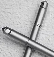 Portable Mini Titanium Ballpoint Pen EDC Gadget Keychain For Outdoor Camping Hiking Survival Gadget