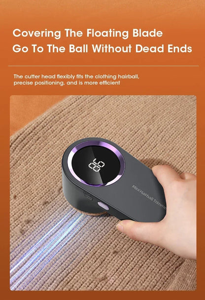 Lint Remover for Clothing Electric Pellet Fluff Remover Rechargeable Portable Fabric HairBall Shaver Removes Lint from Clothes