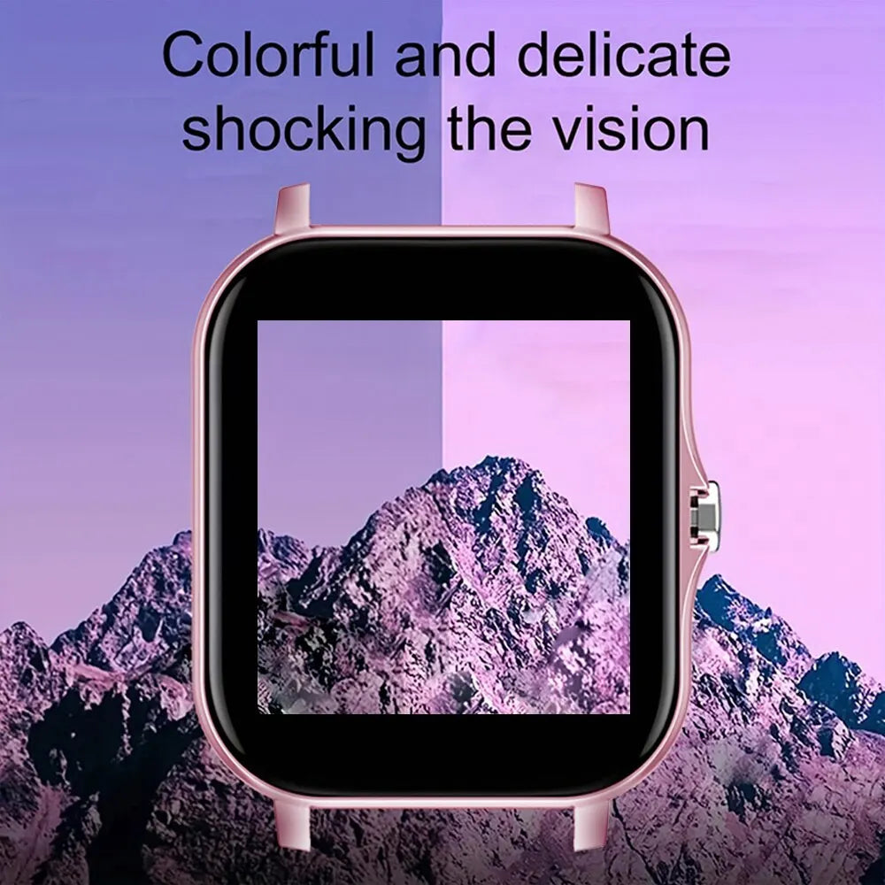 2026 Smartwatch Android Phone 1.44''Inch HD Screen Bluetooth Call Blood Oxygen/Pressure Monitoring Smart Watch Women Men Gift