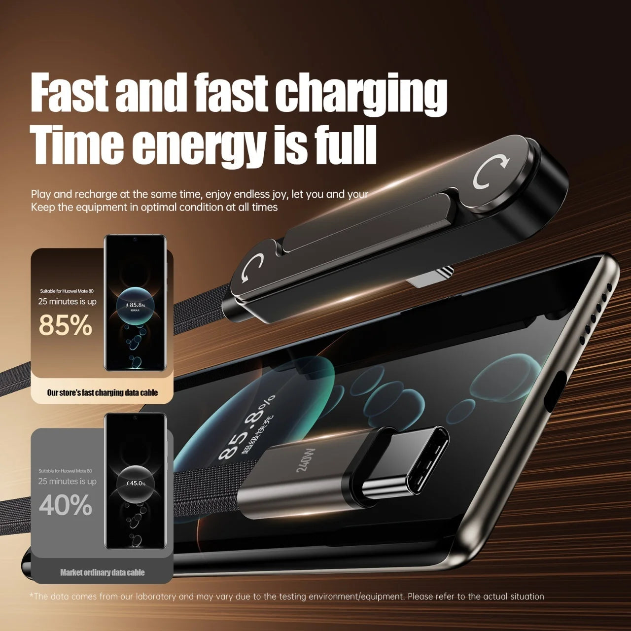 1/3PCS 240W PD Fast Charging Type C to Type C Cable USB C to Type C Cable Foldable Stand Phone Holder For iPhone 15 HUAWEI Xiaom