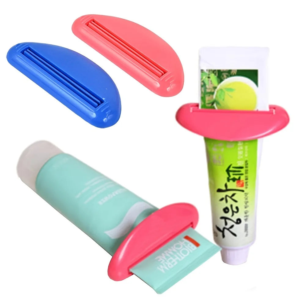 Toothpaste Squeezer Manual Squeezed Toothpaste Tube Clips Multifunction Facial Cleanser Dispenser Squeezer Bathroom Accessories