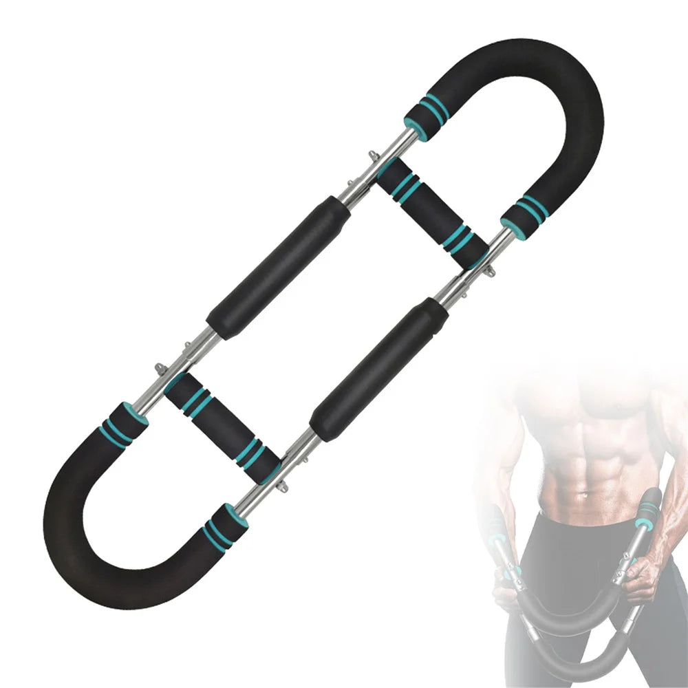 Adjustable Arm Trainer 3 Levels Detachable Chest Training Twister Home Workout Equipment Upper Body Strength Training