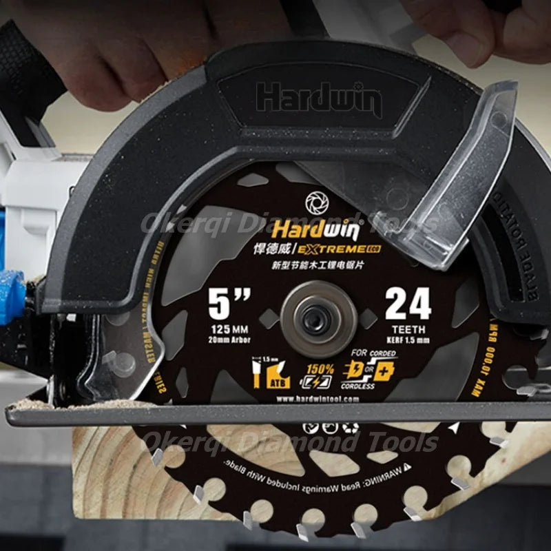 4/5/5.5/6/6.5/7.25 Inch Energy Saving Lithium Saw Blades Energy Efficient Lithium Wood Cutting Circular Saw Blade Woodworking