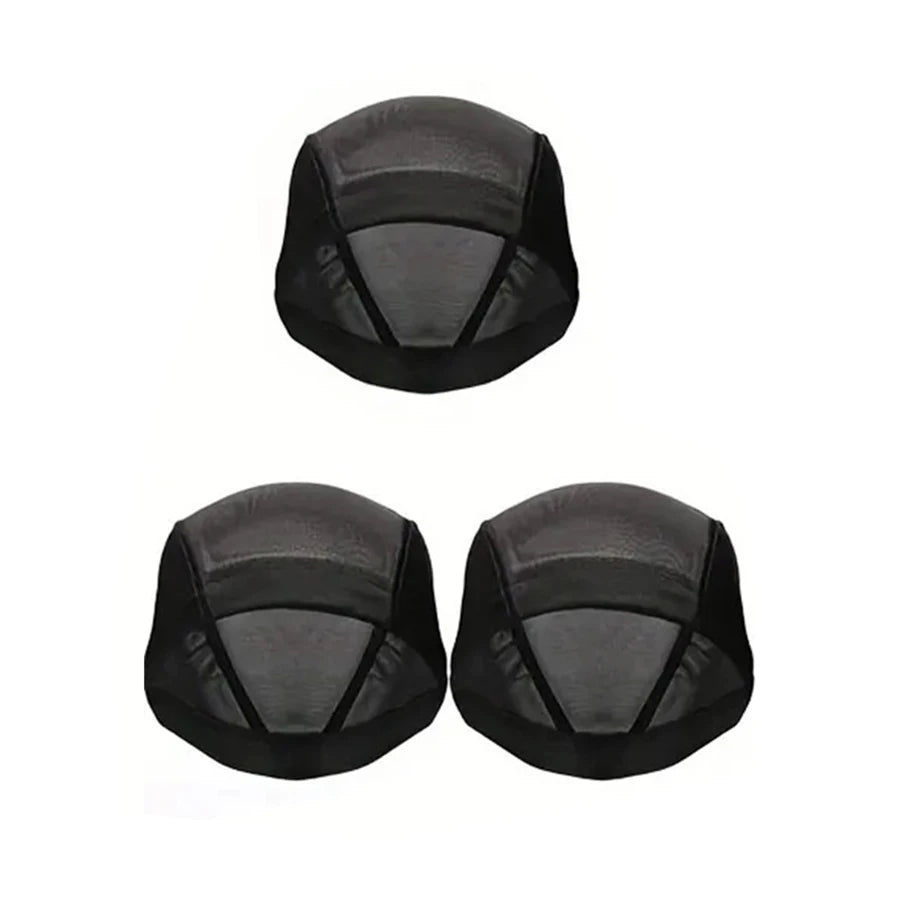 1-6PC Spandex Mesh Dome Wig Cap Easier Sew In Hair Stretchable Weaving Cap  Weaving Wig Cap Stretchable Hairnets