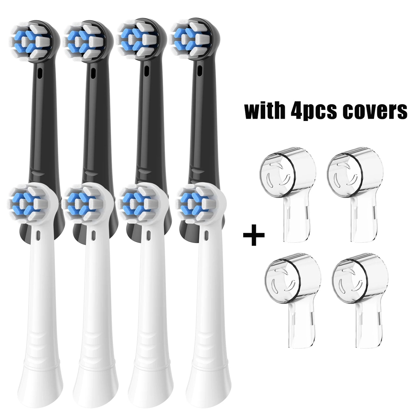 4/8/12/16/20 Pack Replacement Toothbrush Heads Compatible with Oral B iO, Brush Heads for Oral-B iO 2/3/4/5/6/7/8/9/10/7G Series