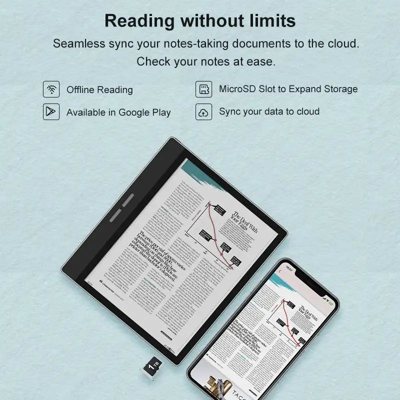 Bigme B751C 7-inch color eink screen e-book reader electronic paper book reading e Ink ebook ereader tablet