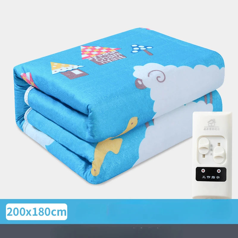 Warm Bed Heater Electric Heated Blanket 220V Electric Blanket Manta Electrica Heating Blanket Carpets Heated Mat