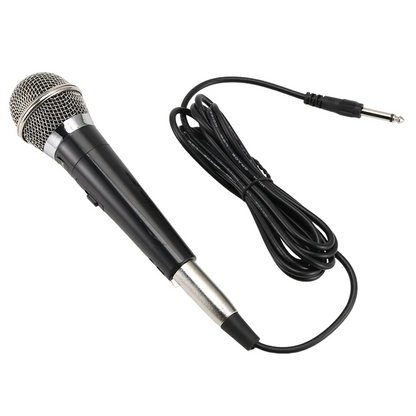 BTLIFE-Karaoke Microphone MIC Handheld Dynamic Wired Dynamic Microphone Clear Voice For Karaoke Vocal Music Performanc
