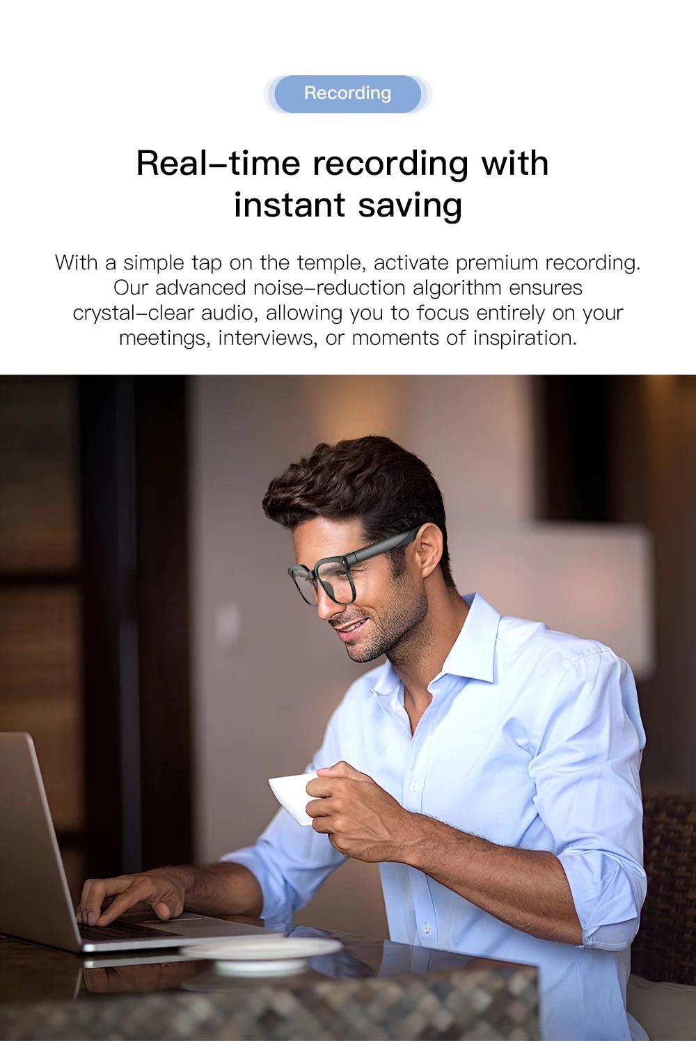 PEJE 2026New 800W Pixel Camera Smart Glasses Men Video Recording AI Photo Recognition Bluetooth Call Voice Translation Sunglasse