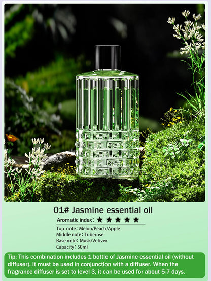 Multifunctional rechargeable portable essential oil diffuser Multiple aroma aromatherapy essential oils can be used in home cars