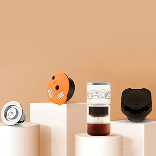 coffee capsule Reusable pod box tamper For nespresso machine For tassimo BOSCH coffee machine capsule incompatibility
