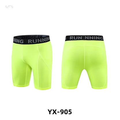 Sports Fitness Pants Men Gym Shorts Workout Tights Running Training Bottoming Shorts Compression Leggings Basketball Sportswear