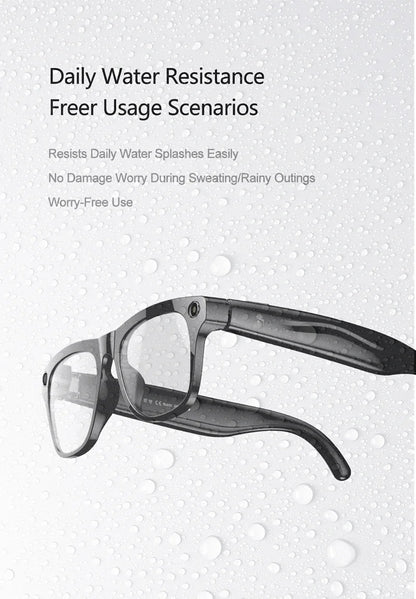 AI Smart Glasses 8K HD Photochromic Multifunction Translate Camera Glasse Bluetooth Calling Voice Assistant Music Player