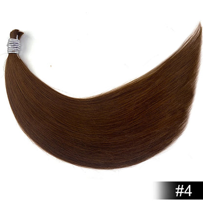 100% Human Hair Bulk No Weft Remy Vietnam Hair Straight Hair Bundles Real Natural Black Hair 613 Blonde 30inch For Braiding