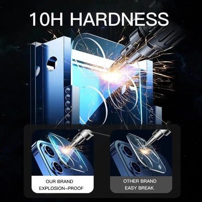 Full Cover Protective Glass 1-5Pcs For iPhone 15 11 12 13 Pro XS Max Camera Protector For iPhone 11ProMax 12 13 Mini 14 Pro Max