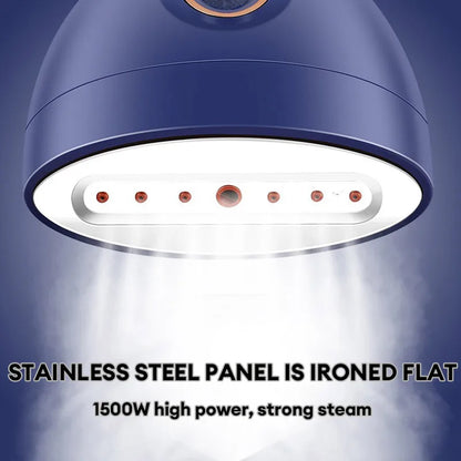Handheld Garment Steamer 1500W Electric Household Fabric Steam Iron Portable Quick Heat Ironing Steam Machine for Home travel