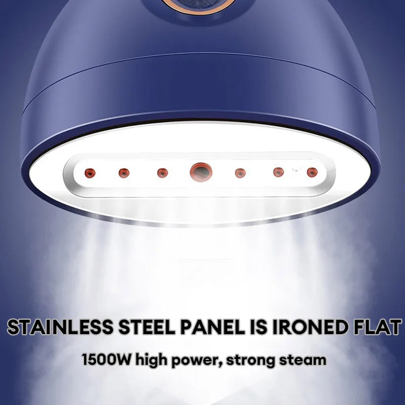 Handheld Garment Steamer 1500W Electric Household Fabric Steam Iron Portable Quick Heat Ironing Steam Machine for Home travel