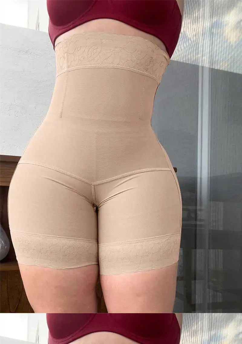 Colombian Girdles Shaper Women High Waist Shapewear Tummy Control Panties firm Body Shaper Butt Lifter Underwear