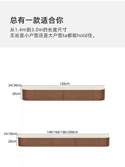 Italian Modern Tv Cabinet Durable Wall Mounted Premium Beauty Tv Cabinet Classic Space saving Meubles De Maison Furniture Home