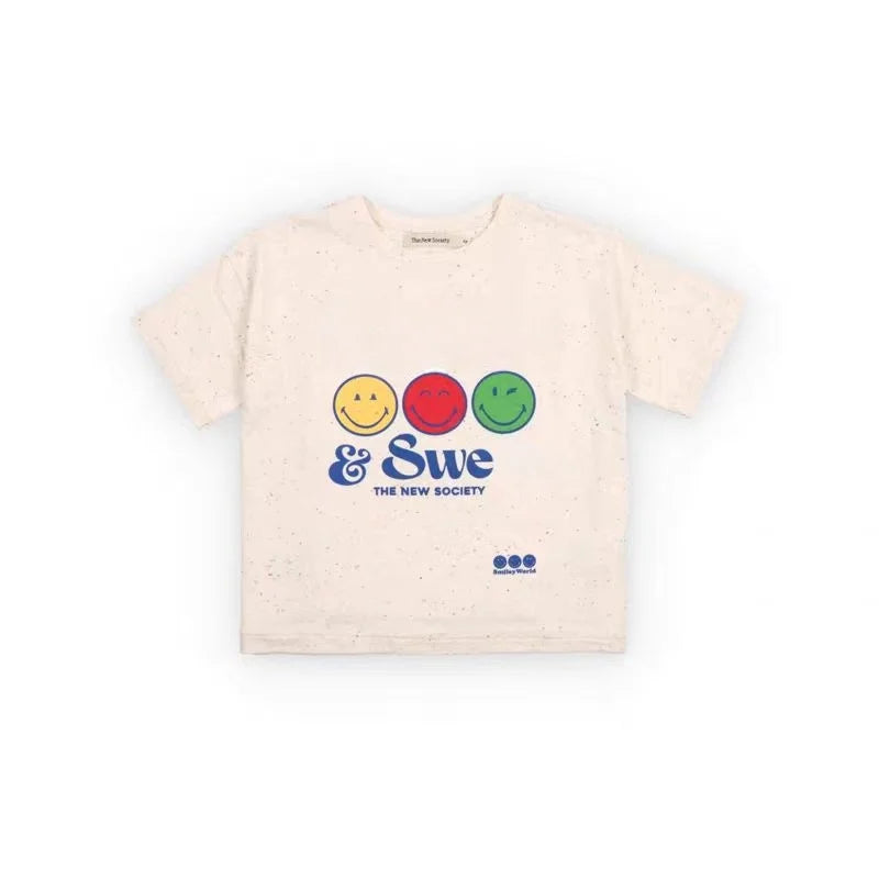 Children's SS26 Summer T-shirt and Shorts, Cute Printed T-shirt and Pants Set for Boys and Girls