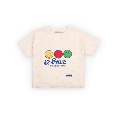Children's SS26 Summer T-shirt and Shorts, Cute Printed T-shirt and Pants Set for Boys and Girls