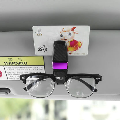Glasses Clip Auto Car Sun Visor Glasses Bracket for Woman Men Glasses Holder Auto interior Accessories