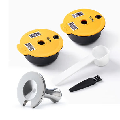 coffee capsule Reusable pod box tamper For nespresso machine For tassimo BOSCH coffee machine capsule incompatibility