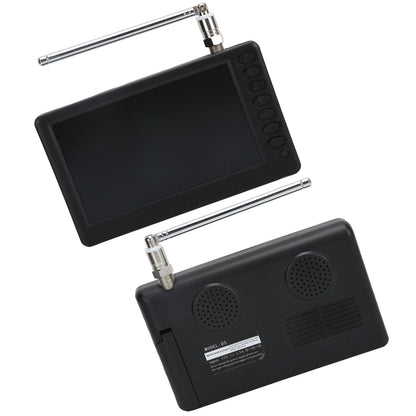 LEADSTAR 5 Inch Digital Television Portable Digital TV for Car Camping Kitchen 110‑ Mini TV Portable Digital TV Portable TV