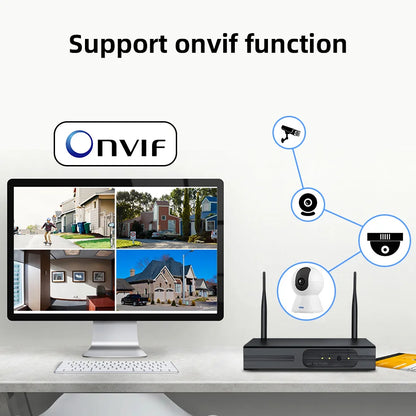 KERUI Mini Indoor Wireless 5MP WiFi IP Camera Home Security CCTV Surveillance Camera With Tuya Smart Auto Tracking Onvif