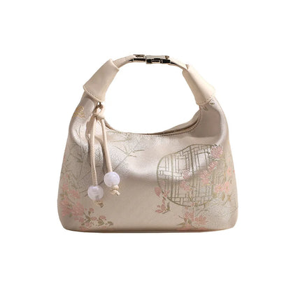 Fashionable Chinese Embroidery Handbag Brand Versatile Shoulder Bag 2026 New Chinese Style Tote Bag Trend Designer Travel Wallet