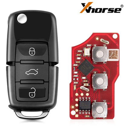 5PCS Xhorse XK Wire Remote Key XKB520EN XKB501EN XKLKS0EN XKDS20EN XKFO01EN XKB528EN XKHY01EN XKHY25EN for Mini Key Tool/VVDI2