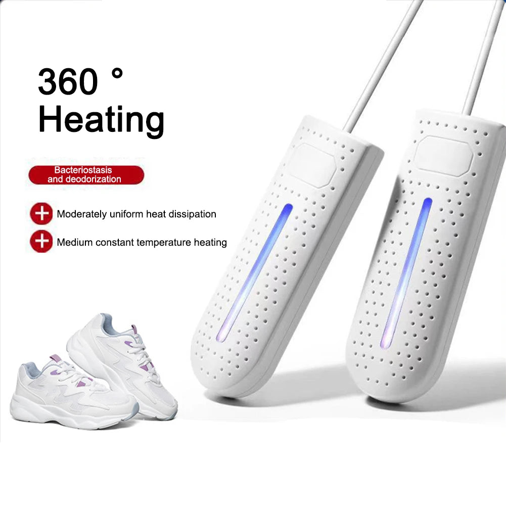Electric UV Shoe Dryer Boot Warmer Shoe Boot Dryer Eliminate Odor Fast Drying Boot Deodorizer Multifunction Household Shoe Dryer