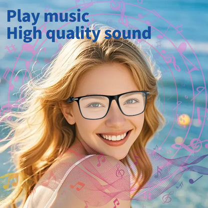 PEJE Smart photochromic glasses, Smart audio glasses, Smart Glasses Come Equipped with  bluetooth Calling, And Music Playback