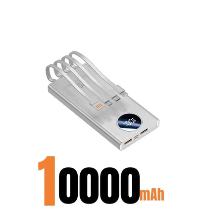 500000mAh Large Capacity Power Bank 120W Super Fast Charging With Portable Digital Display Supply For Various Phones