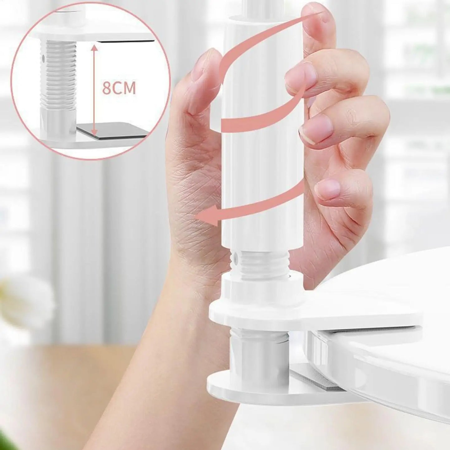 Phone Holder for Bed Lazy Phone Mount Bracket Gooseneck Phone Holder for Bed Flexible Long Arm Adjustable Clamp Clip Cell Phone