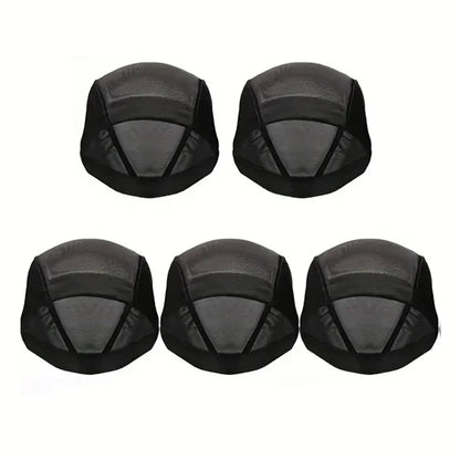 1-6PC Spandex Mesh Dome Wig Cap Easier Sew In Hair Stretchable Weaving Cap  Weaving Wig Cap Stretchable Hairnets