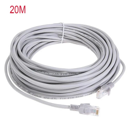 Cable Ethernet De Alta Velocidad Cat5e RJ45 Cable De Red LAN Enrutador De Ordenador Patch Cord,0.4M/1M/2M/3M/5M/10M/15M/20M/25M