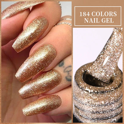 LILYCUTE 7ml White Color Gel Nail Polish Semi Permanent UV Gel Polish Gorgeous Full Coverage Soak Off UV LED Nail Gel Varnishes