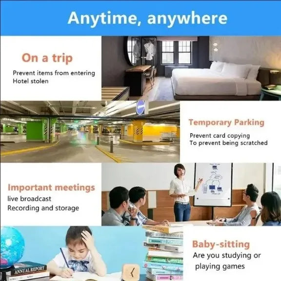 X5 Camera 1080P HD Wifi Wireless Night Vision Motion Detection Video Camera Home Security Camcorder Audio Video Recorder