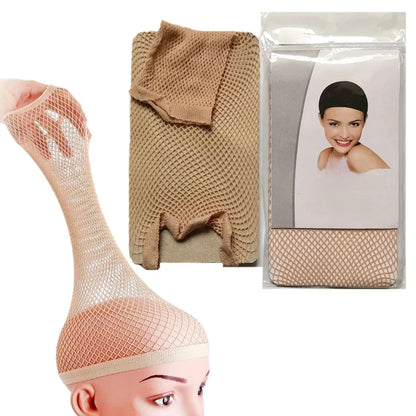G&T Wig Black Mesh Wig Cap Net, Closed End Hair Mesh Net, Liner Weaving Caps for Women, Men, Kids, Wig Caps