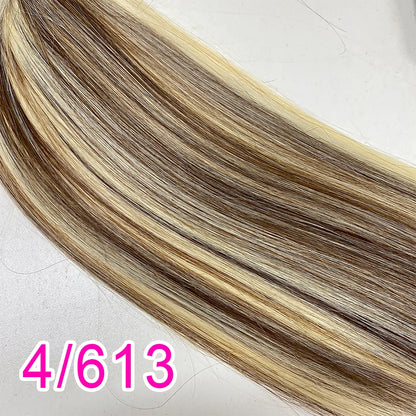 100% Human Hair Bulk No Weft Remy Vietnam Hair Straight Hair Bundles Real Natural Black Hair 613 Blonde 30inch For Braiding