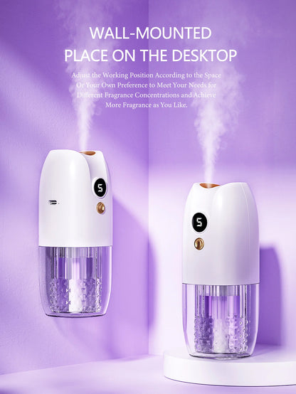 Multifunctional rechargeable portable essential oil diffuser Multiple aroma aromatherapy essential oils can be used in home cars