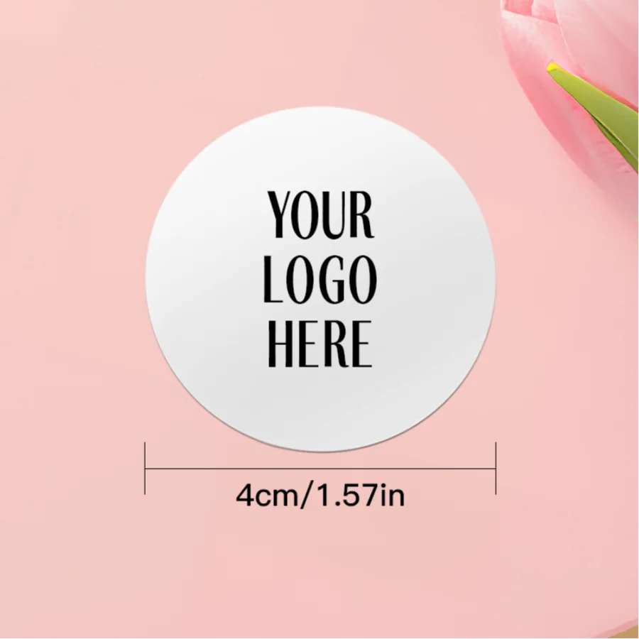 Custom-Made Event Stickers - Personalized Logo/Photo Decals for Weddings, Birthdays, Brand Promotion & Gift Packaging