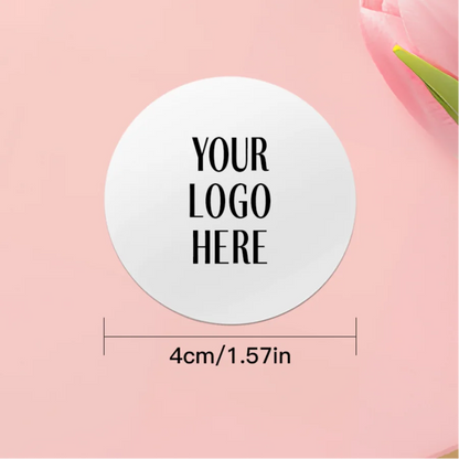 Custom-Made Event Stickers - Personalized Logo/Photo Decals for Weddings, Birthdays, Brand Promotion & Gift Packaging