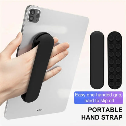 1pc Handed Tablet & Phone Grip with Arm Strap - Non-Slip Wrist Strap, Compatible with for iphone, for iPad, for Android Devices