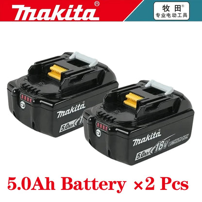 100% Original Makita battery, 18V 5.0Ah 6.0Ah 9.0Ah rechargeable battery, replacing Makita BL1830 BL1840 BL1850 BL1860B
