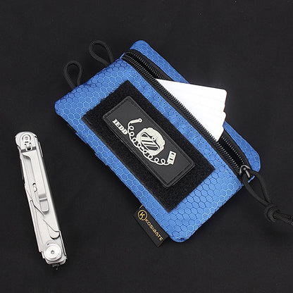 Foldable Small Tool Storage EDC Pouch Lightweight Wear Resistant Organizer for Camping Hiking Sports Portable Credit Card Wallet