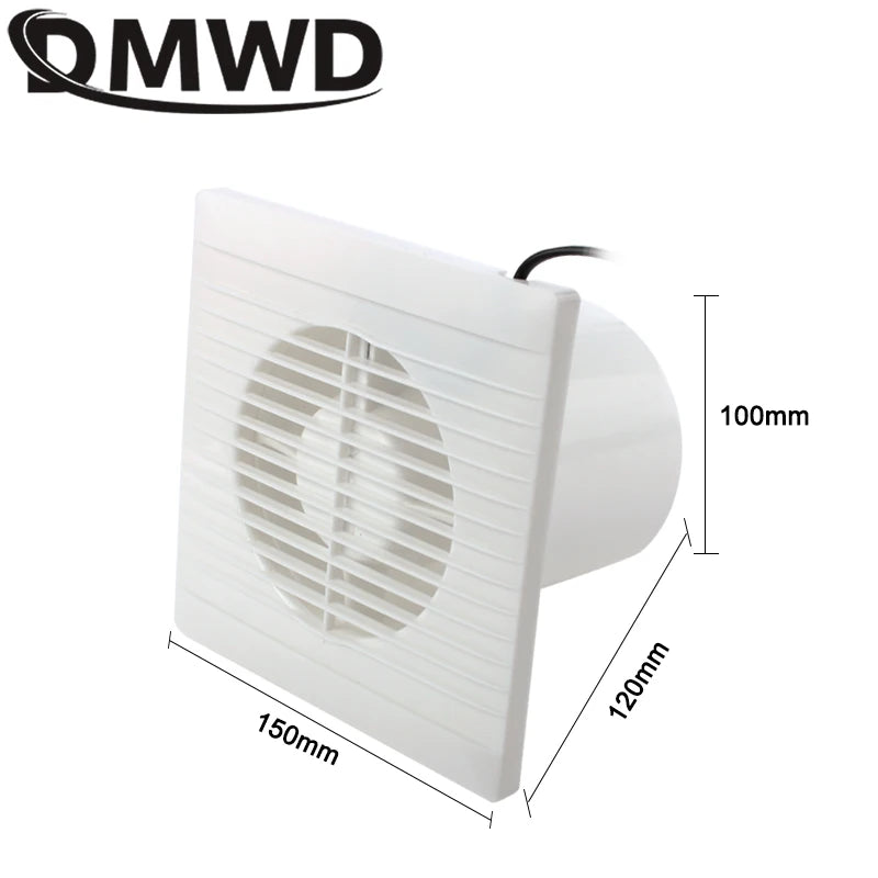Solar 12V Exhaust Fan Air Blower High Speed Ventilator Energy-saving Anti-Mosquito Design Kitchen Bathroom Chicken/Duck Coop