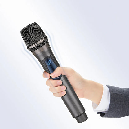 Handheld Microphone 2.4G Wireless Microphone Rechargeable Microphone Multi-Microphone Kits For Karaoke Live Party Show Meeting
